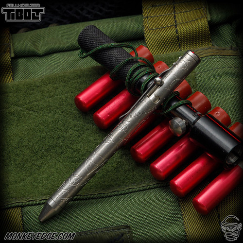 Fellhoelter TiBolt Pen - Titanium Tumbled Anarchy (KW0978)