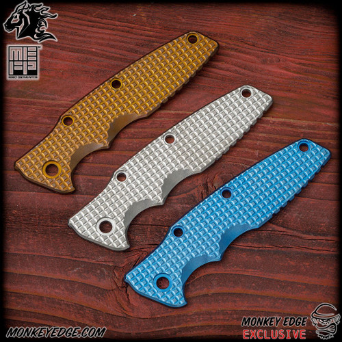 Hinderer Scale: Eklipse Titanium - Stonewashed Monkey Edge FRAG Pattern