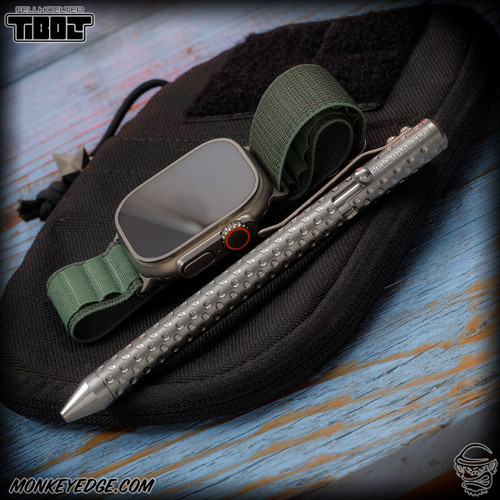 Fellhoelter TiBolt Pen - Titanium Tumbled Dots (KW0940)
