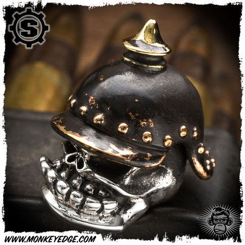 Starlingear Bead: Bruiser Kaiser - Silver/Copper/Brass