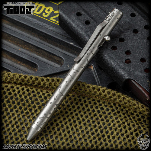 Fellhoelter TiBolt Pen - Titanium Two Tone Stars (KW0985)