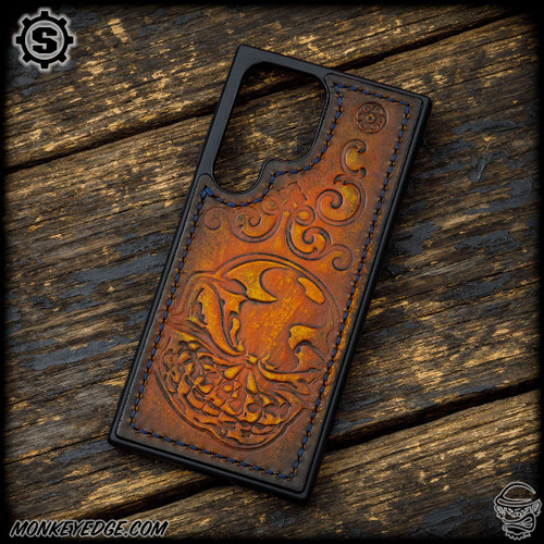 Starlingear Phone Case: Galaxy S23 Ultra - Embossed Vintage Slickster