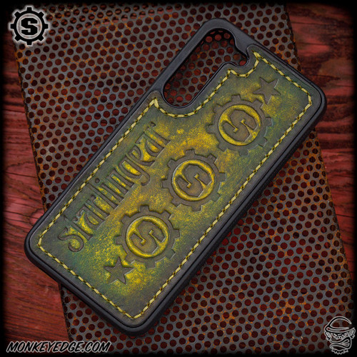 Starlingear Phone Case: Galaxy S23 Plus - Embossed Vintage S-Gear