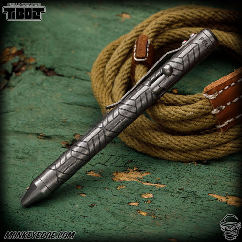 Fellhoelter TiBolt G2 Pen - Titanium Two Tone Tumbled ISO