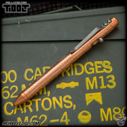 Fellhoelter TiBolt Pen - Copper Tumbled ISO