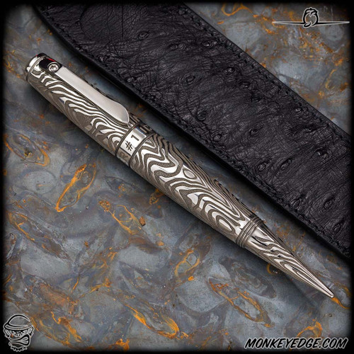 Dmitry Streltsov Pen: Icebreaker - Damask Octo Engraved