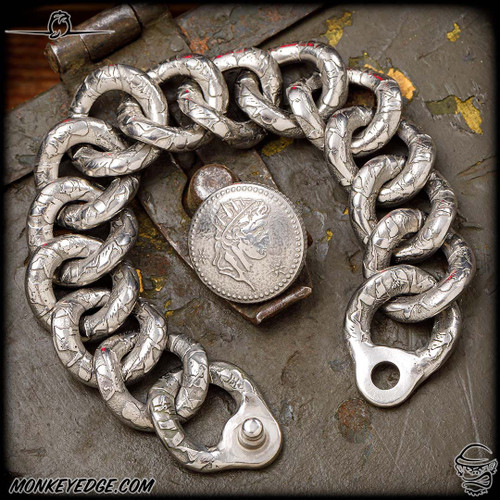 Dmitry Streltsov Bracelet: Roma - Titanium (15 Link)