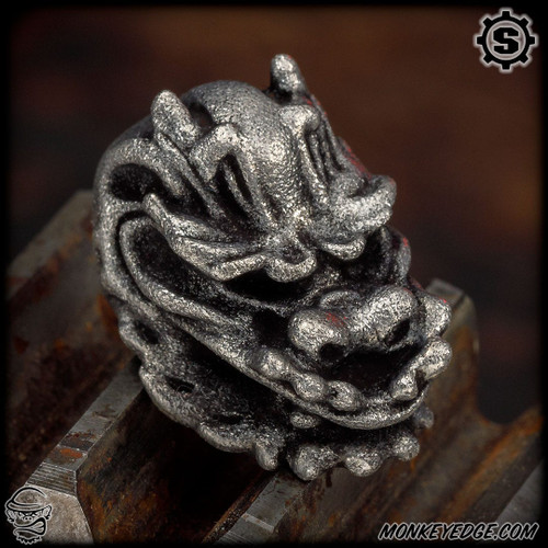 Starlingear Bead: Dragoon - Silver Textured