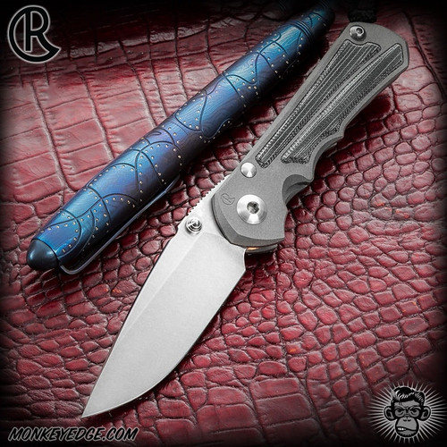 Chris Reeve Knives Folder: Inkosi Small Inlay - Drop Point Black Micarta (Magnacut)