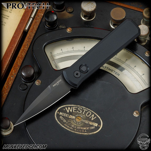 Pro-Tech Knives: Godson SWAT - Black DLC/Black