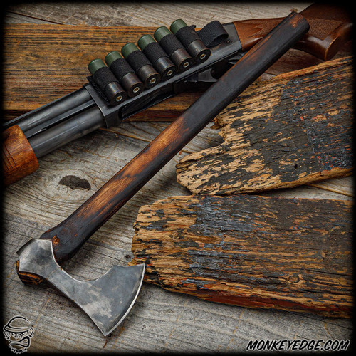 Elmer Roush: Viking Bearded Axe w/Filework - Small (ERB0151)