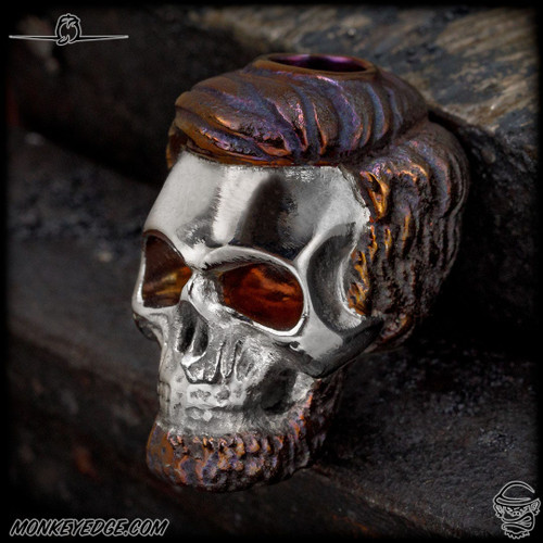 Dmitry Streltsov Bead: Lucky Five - Titanium (DSP0531)