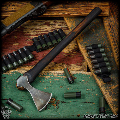 Elmer Roush: Viking Belt Axe w/Filework - Small (ERB0171)