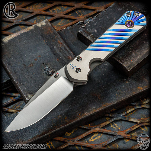Chris Reeve Knives Folder: Sebenza 31 Large - Unique Graphic w/Amethyst (CRK0508)