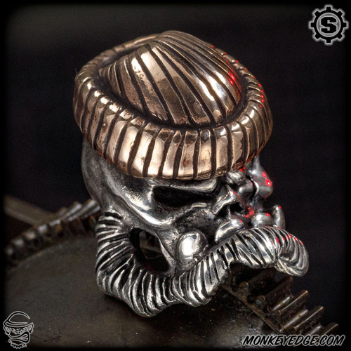 Starlingear Bead: Wetwork Motherfucker - Silver/Copper