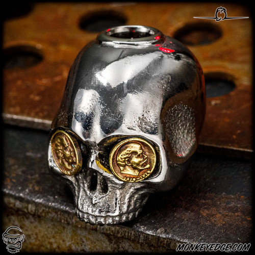 Dmitry Streltsov Bead: Lucky Pilgrim - Titanium/Bronze