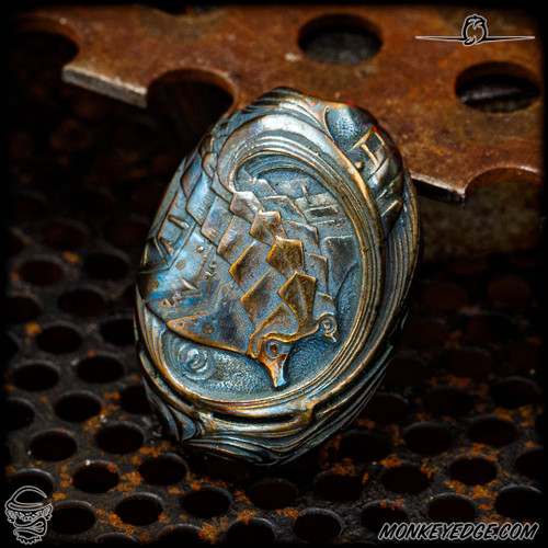 Dmitry Streltsov Bead: Stingray - Cobalt