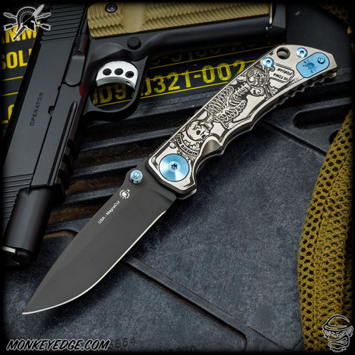 Spartan Blades Folder SHF (Spartan Harsey Folder) 2023 Special Edition - Memento Mori
