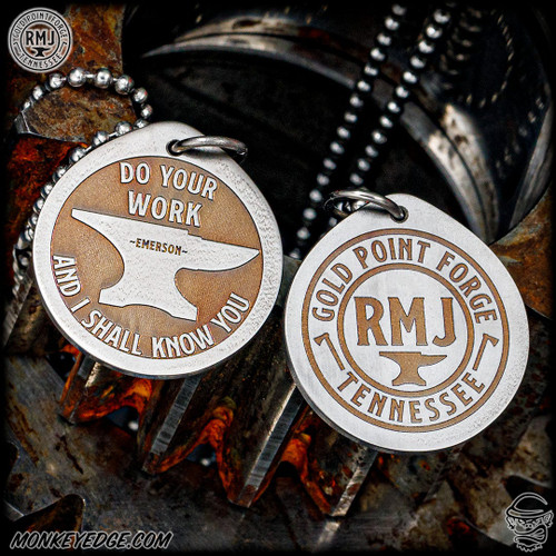 RMJ Tactical: Gold Point Pendant Gold Point Forge - Titanium