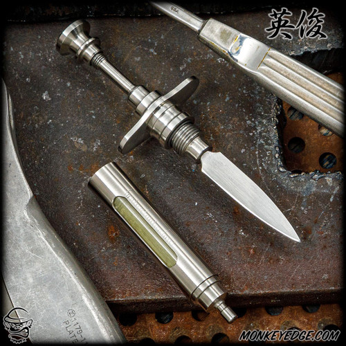 Hidetoshi Nakayama Large Syringe - Satin/Blade