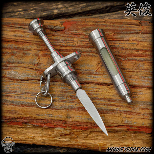 Hidetoshi Nakayama Small Syringe Key Chain - Satin/Blade