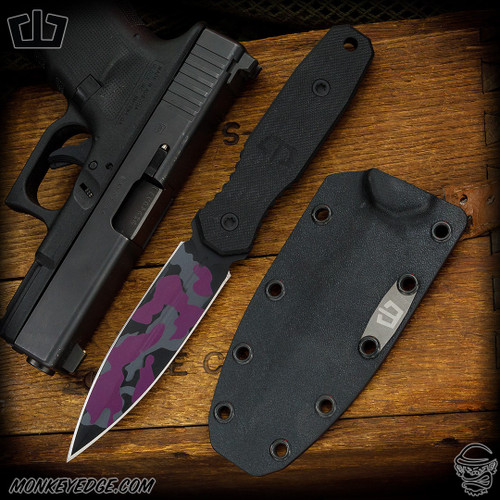 Blackside Customs Phase 7 SDM Dagger - Grimace Camo/Black G10