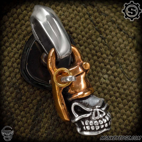 Starlingear Pendant: Slickster Grenade - Silver/Copper (SG3643)
