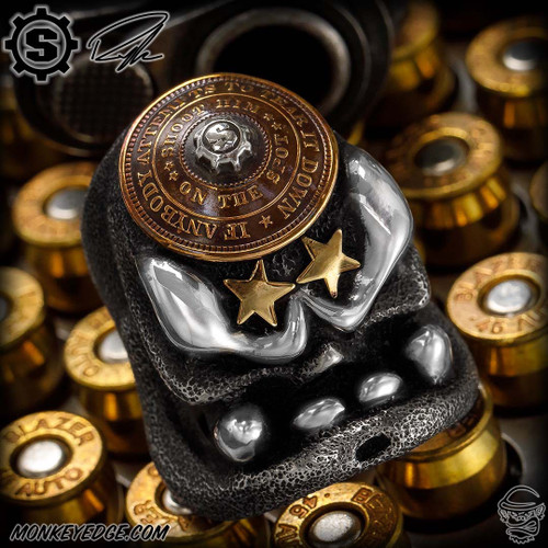 Starlingear Ring: Ryk Maverick Custom Motherfucker Puncher - Shoot Him on the Spot