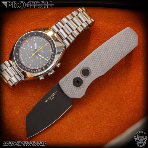 Pro-Tech Knives: Runt 5 - Black DLC/Grey Textured
