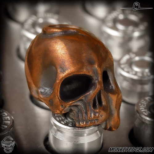 Dmitry Streltsov Bead: Lucky Candle - Copper (DSP0608)