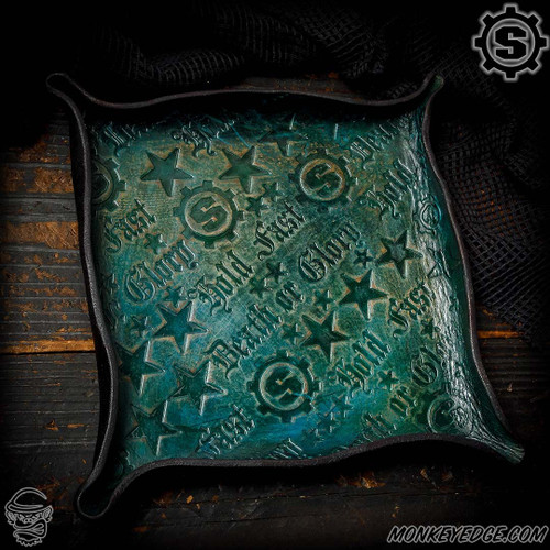 Starlingear Ryk Maverick Custom Valet Tray - Large Embossed Hold Fast