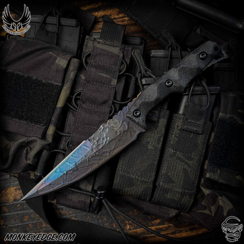 Bawidamann Blades: Nameless Dagger - Acid Etched/Spectral Patina