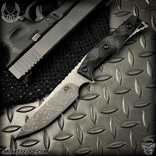 Bawidamann Blades: Ghost - Acid Etched/Quick Silver