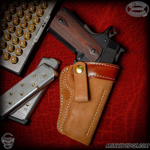 Milt Sparks Holsters: Summer Special Retro Single Loop - 1911 Commander