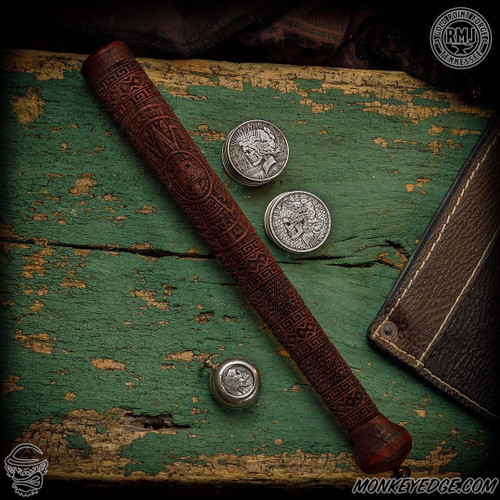 RMJ Tactical: Gold Point Loaded Pocket Billy - Red Aztec