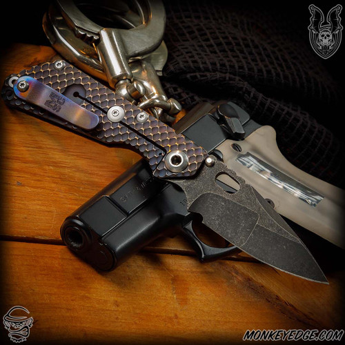 Mick Strider Custom: SnG Spearpoint Nightmare Trisula Grind - Black Magma/Two Tone DGG (MSC0445)