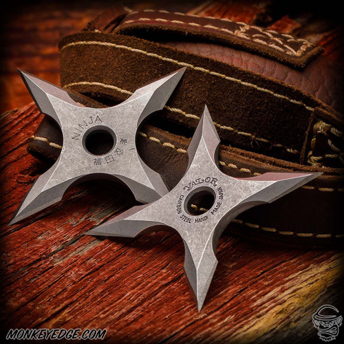 Japanese Vintage 1980's Shuriken: 4 Point Valor (Hand Made) (ME0077)