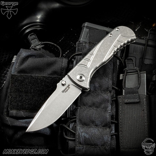 George Knives Talos - Stonewashed Sweep