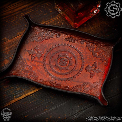Starlingear Ryk Maverick Custom Valet Tray - Medium Embossed Vintage S-Gear (SG3749)