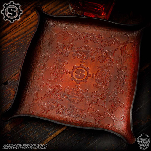 Starlingear Ryk Maverick Custom Valet Tray - Large Embossed Vintage
