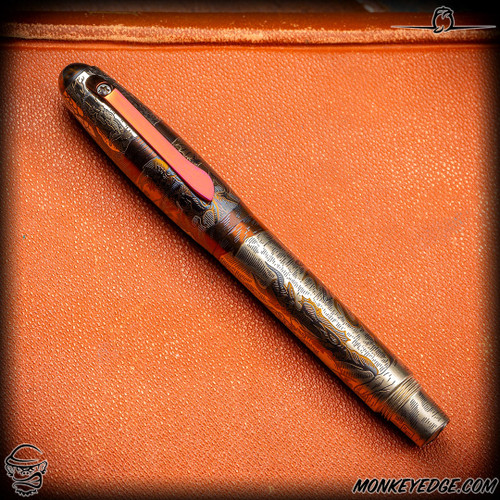 Dmitry Streltsov Pen: Ace - Titanium Inferno Engraved (DSP0626)