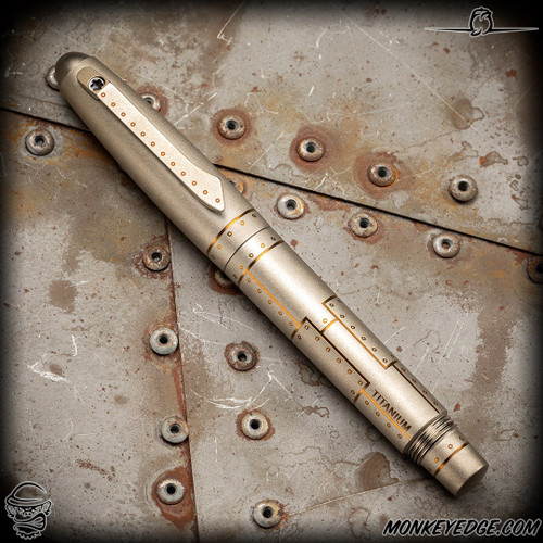 Dmitry Streltsov Pen: Ace - Titanium Matte/Bronze (DSP0633)