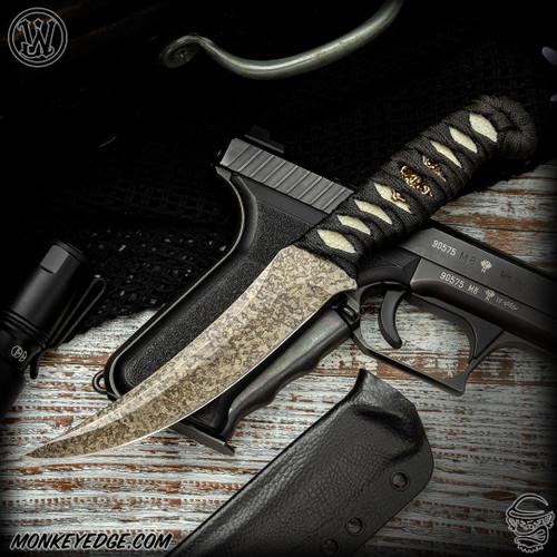 Joe Watson Magni L - JL Mod - Warlord Patina/Cord Wrapped Rayskin