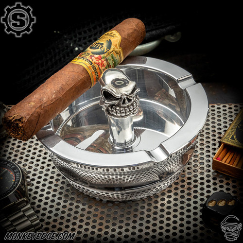 Starlingear Ashtray: Slickster - Aluminum/Silver (SG3805)