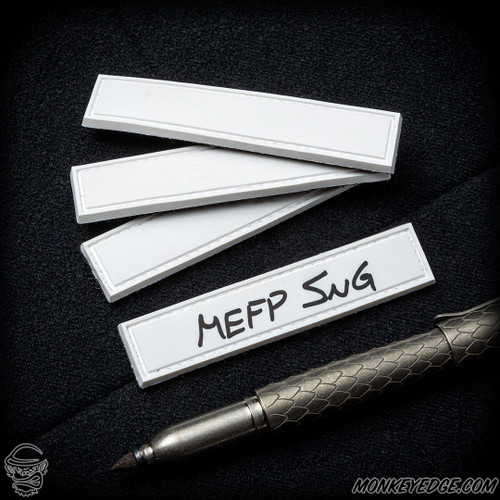 Monkey Edge Patch: White Label Patch - Blank