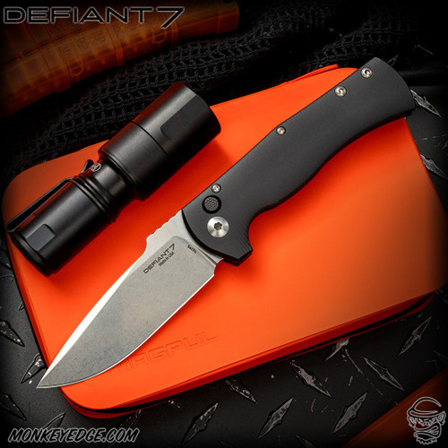 Monkey Edge - Defiant 7 Folder: Hyrax - Stonewashed/Mokume