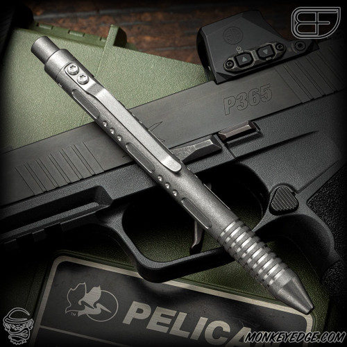Fellhoelter TiCkler Pen Pro2type - Titanium Tumbled Deluxe