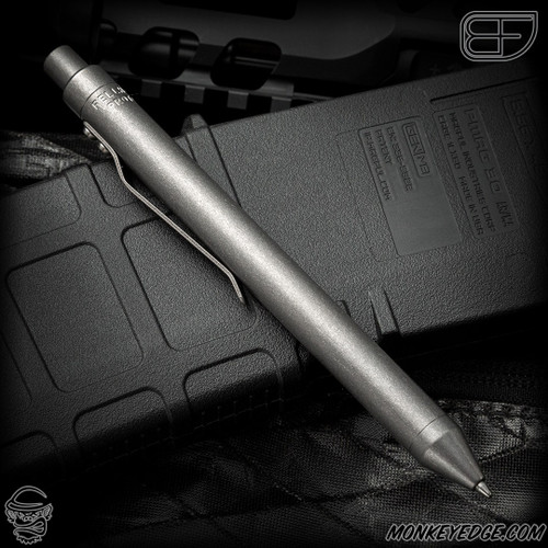 Fellhoelter TiCkler Pen Pro2type - Titanium Tumbled Smoothie