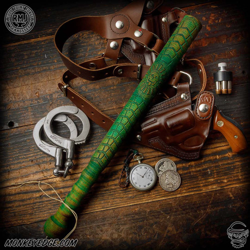 RMJ Tactical: Gold Point Billy Club - Death God Green