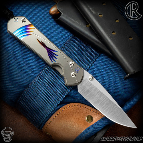 Chris Reeve Knives Folder: Sebenza 31 Small - Unique Graphic Left Handed